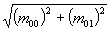 Scale factor on x axis